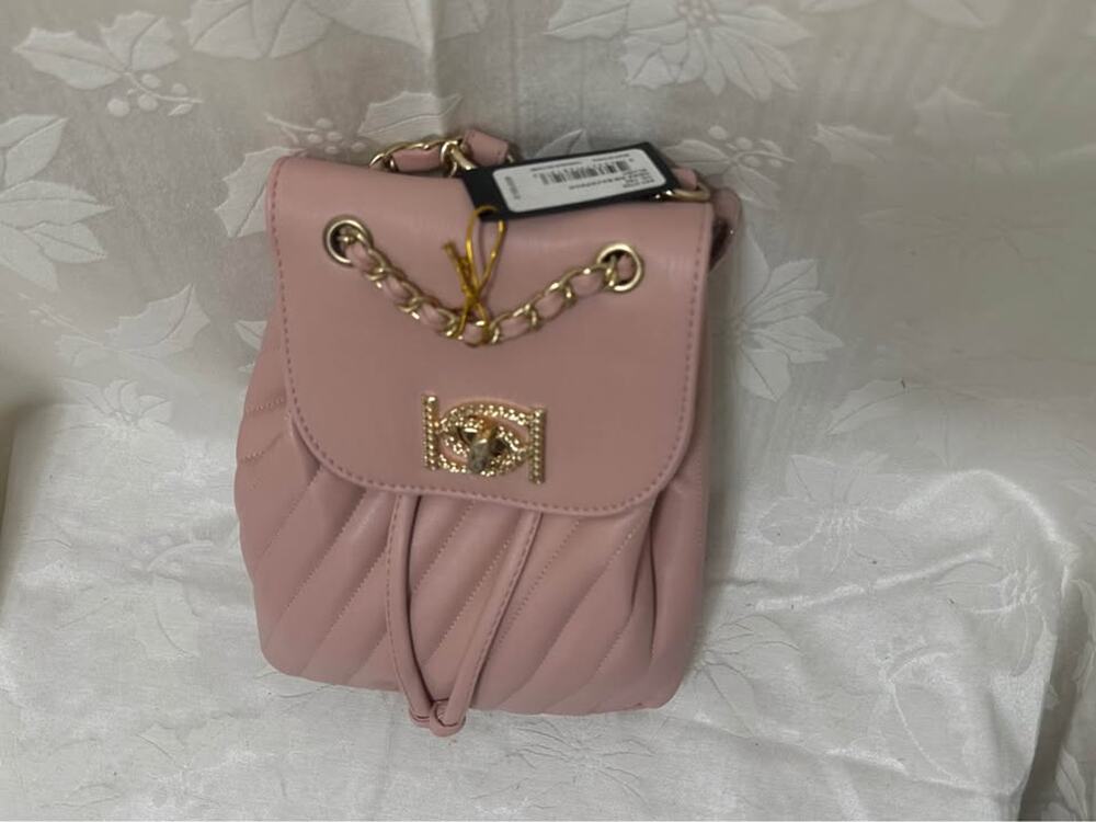 bebe Pink Quilted Mini Backpack B125-5040